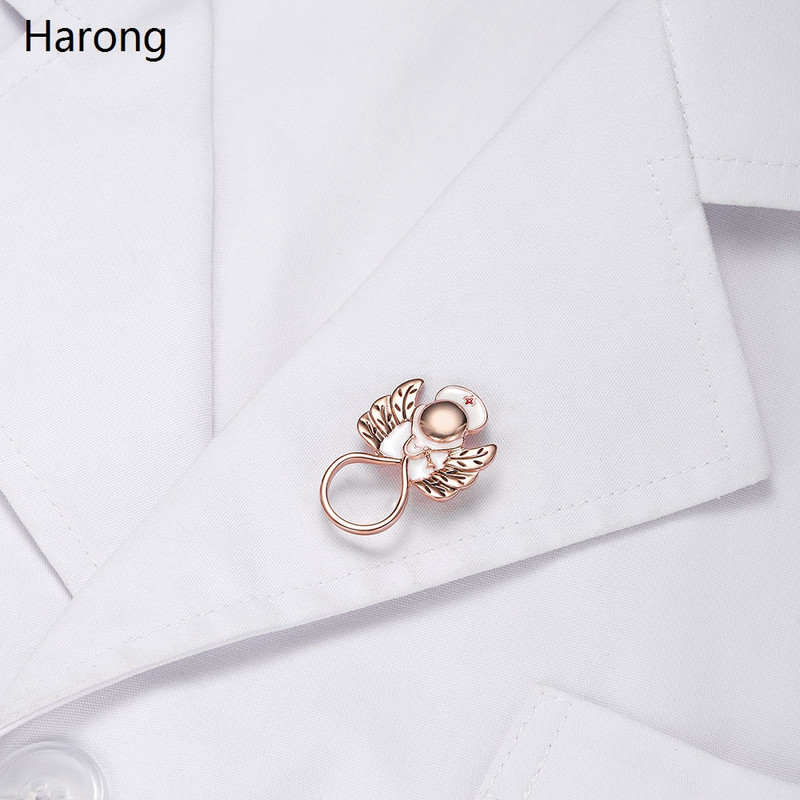 Izuzetan i simpatičan metalni medicinski broš, igla, slika anđela, medicinske sestre, stetoskop, križ, kvalitetna značka, broševi, nakit za liječnika, medicinsku sestru