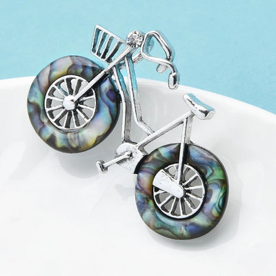 Modni kreativni broš od prirodnog morskog uha, leptir, serija insekata, pribadača, perje, mačka, vilin konjic, životinjski broševi za žene, luksuzni