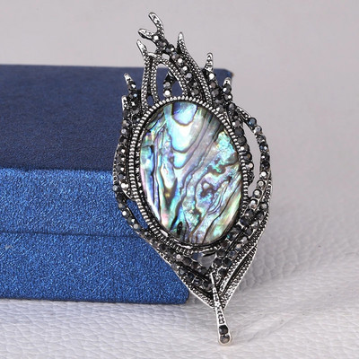 Modni kreativni broš od prirodnog morskog uha, leptir, serija insekata, pribadača, perje, mačka, vilin konjic, životinjski broševi za žene, luksuzni