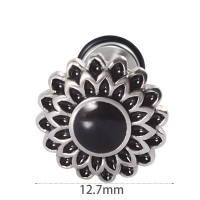 1db Rozsdamentes acél hamis fülbevaló Punk Gyík Rénszarvas Fül Tragus Porc Stud Moon & Sun Lobe Unisex Helix Piercing 16g