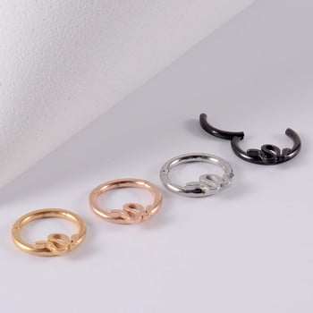 16g Snake Ear Clicker Nose Segment Lip Segment Rings Ear Daith Snug Helix Cartilage Septum Hoop Ring Piercing Body Jewelry 16g