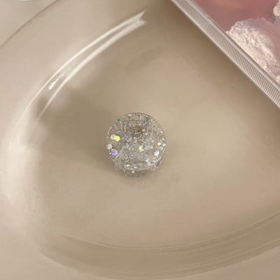 2 buc/lot paiete cu sclipici agrafă de păr din rășină transparentă agrafe breton pentru fete mini agrafe gheare de păr accesorii de păr simple pentru femei