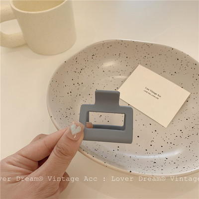 Clemă pătrată mică cu gheare pentru femei Gheară de păr Floare de soare Smiley Cleme de păr pentru fete Clip cu gheare Crab pentru femei Accesorii de păr pentru păr