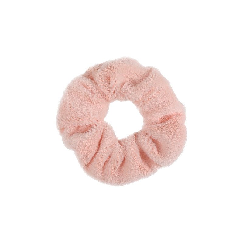 2022 frânghii de păr din blană de iepure artificială, iarnă, caldă, moale, inel de păr de pluș pentru fete, scronchies colorate, accesorii de păr pentru femei, accesorii pentru cap