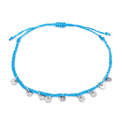 2022. modni novi okrugli privjesak gležnjača za žene Jednostavna podesiva ručno izrađena gležnjača od užeta za žene Nakit Poklon