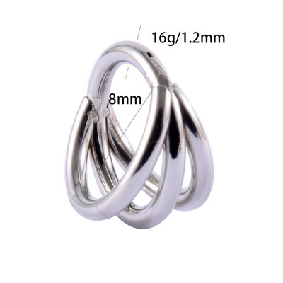 16g 1 bucată inele cu balamale cu segment de picătură de lacrimă pentru septum nas Clicker Piercing nas buză cercei Helix piercing nas bijuterii pentru corp