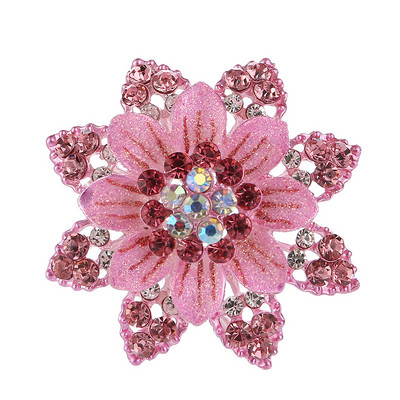 Καρφίτσες Sun Flower Crystal για γυναίκες Χονδρικό δώρο για τη γιορτή της μητέρας καρφίτσα υψηλής ποιότητας