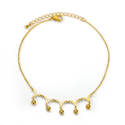 Brățări de mărgele boeme pentru femei Lanț reglabil din oțel inoxidabil 13 + 10 cm Brățară cu lanț stratificat stivuit cu legături Bijuterii Boho