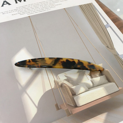 FFLACEL 2020, acetat retro, multicolor, geometric, oval, agrafă de primăvară, breton cu un caracter, ac de păr pentru femei, fete, accesorii de păr