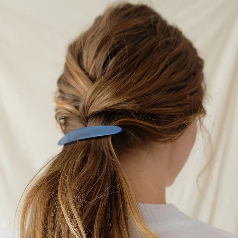 FFLACEL 2020, acetat retro, multicolor, geometric, oval, agrafă de primăvară, breton cu un caracter, ac de păr pentru femei, fete, accesorii de păr