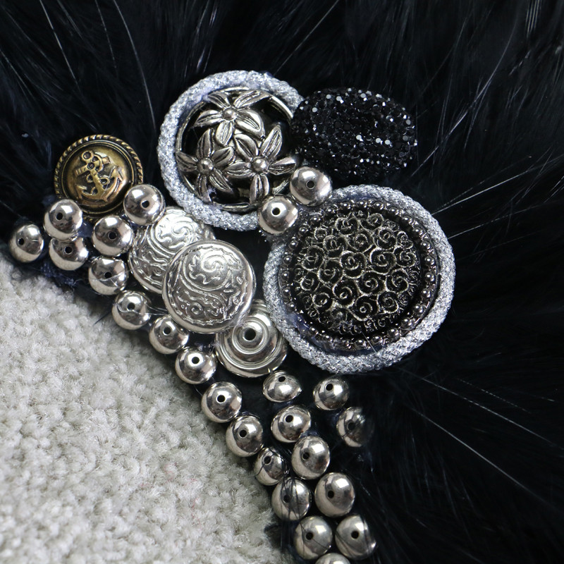 Vjenčanje Poslovna odijela Broš za bankete Crno pero Sidro Cvijet Korsaž Odjevni dodaci Boutonniere kopče Ovratnik Broš Igla