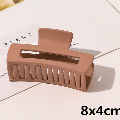 2022, noi, gheare de păr, dulci, solide, agrafe de par crab, agrafe pătrate mate, accesorii de păr pentru femei, agrafe de coadă de cal