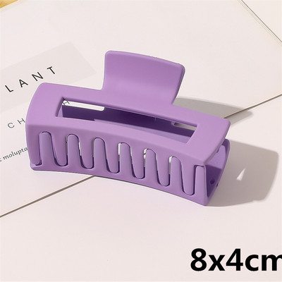 2022, noi, gheare de păr, dulci, solide, agrafe de par crab, agrafe pătrate mate, accesorii de păr pentru femei, agrafe de coadă de cal