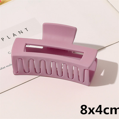 2022, noi, gheare de păr, dulci, solide, agrafe de par crab, agrafe pătrate mate, accesorii de păr pentru femei, agrafe de coadă de cal