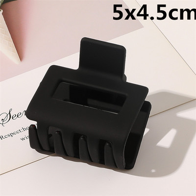 2022, noi, gheare de păr, dulci, solide, agrafe de par crab, agrafe pătrate mate, accesorii de păr pentru femei, agrafe de coadă de cal