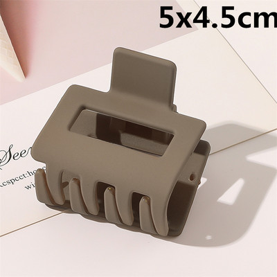 2022, noi, gheare de păr, dulci, solide, agrafe de par crab, agrafe pătrate mate, accesorii de păr pentru femei, agrafe de coadă de cal