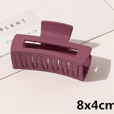 2022, noi, gheare de păr, dulci, solide, agrafe de par crab, agrafe pătrate mate, accesorii de păr pentru femei, agrafe de coadă de cal