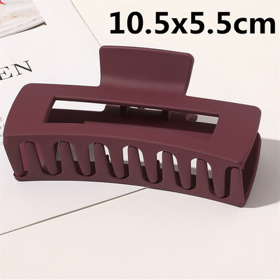 2022, noi, gheare de păr, dulci, solide, agrafe de par crab, agrafe pătrate mate, accesorii de păr pentru femei, agrafe de coadă de cal