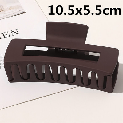 2022, noi, gheare de păr, dulci, solide, agrafe de par crab, agrafe pătrate mate, accesorii de păr pentru femei, agrafe de coadă de cal