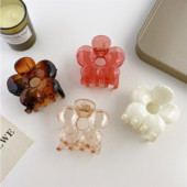 FFLACELL Nova korejska moda i slatka stezaljka za hvatanje, sjajni šuplji cvijet, ukosnica, nakit, poklon za žene, djevojke