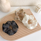 2022 Mrežaste reznice za kosu Ženske modne elastične trake za kosu Jednostavna korejska užad za kosu od organze Dodaci za kosu