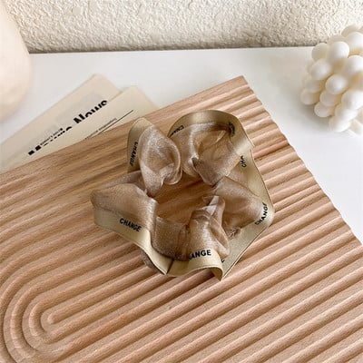 2022 Mrežaste reznice za kosu Ženske modne elastične trake za kosu Jednostavna korejska užad za kosu od organze Dodaci za kosu