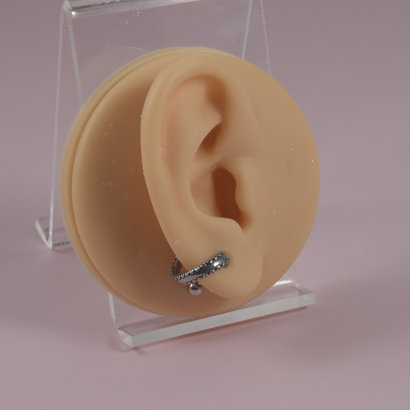 1 buc 16 g calamar buză labret inel piercing oțel inoxidabil cercei tragus cartilaj lob ureche Stud bijuterii de corp pentru femei bărbați