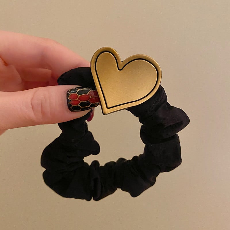 Metal texturat Vânt Intestin gros Cerc Cap frânghie Net Roșu Femeie Moda Simplă Retro Intestin Gros Cerc Cap Bijuterii