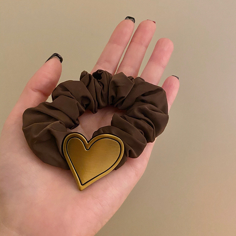 Metal texturat Vânt Intestin gros Cerc Cap frânghie Net Roșu Femeie Moda Simplă Retro Intestin Gros Cerc Cap Bijuterii