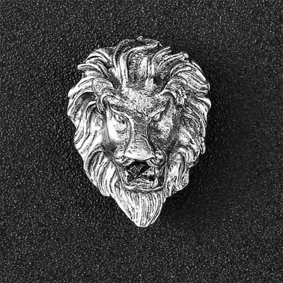 Broșă aurie retro cu animale dominatoare, cu cap de lup, vultur, tigru, accesorii pentru costum bărbați, personalitate, broșe cu strasuri de ultimă generație