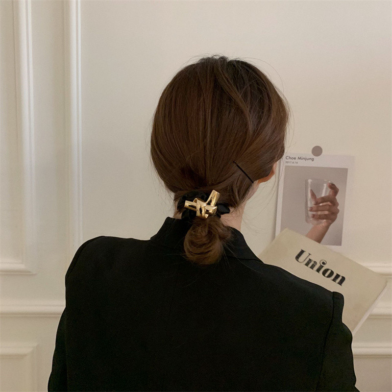 FFLACELL Versiune coreeană 2021, noua modă, stil INS, din aliaj simplu, cu noduri neregulate, pentru petrecere, pentru femei, fete