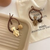 Drăguț Cap de Urs Copii Corzi de păr Banda elastică de cauciuc pentru păr Accesorii de păr pentru fete Crăciun pentru cap pentru bebeluș Copii pentru cap