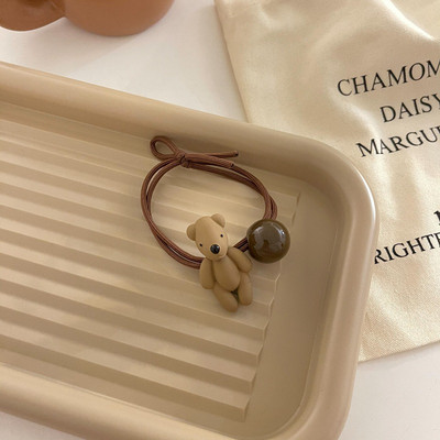 Drăguț Cap de Urs Copii Corzi de păr Banda elastică de cauciuc pentru păr Accesorii de păr pentru fete Crăciun pentru cap pentru bebeluș Copii pentru cap