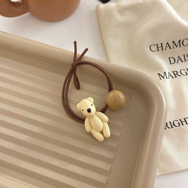 Drăguț Cap de Urs Copii Corzi de păr Banda elastică de cauciuc pentru păr Accesorii de păr pentru fete Crăciun pentru cap pentru bebeluș Copii pentru cap