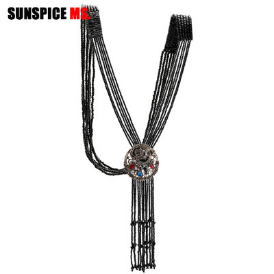 SUNSPICE MS Broșă retro vintage turcească pentru femei, floare rotundă, ace de eșarfă etnică, bijuterii tradiționale etnice, cadouri