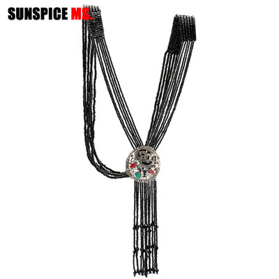 SUNSPICE MS Broșă retro vintage turcească pentru femei, floare rotundă, ace de eșarfă etnică, bijuterii tradiționale etnice, cadouri