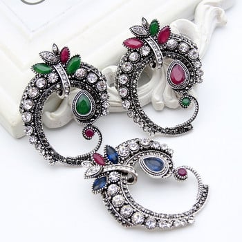 Sunspicmes Vintage Algeira Morocco Women Brooch Retro Silver Color Flower Bridal Banket Jewelry Indian Family Gift 2022