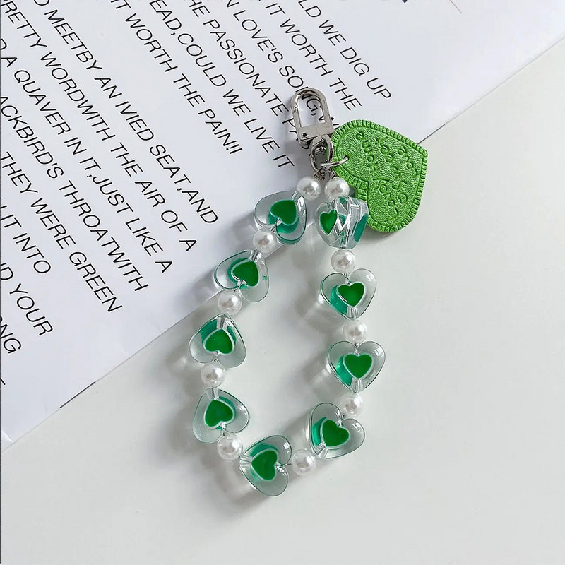 6 Stiluri Kawaii Acrilic Inimă Breloc Breloc Fete Decor Telefon Transparente Piele Pu Piersică Inimă Pandantiv Breloc Pentru Poșetă Brelocuri