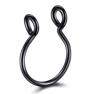 1 buc Inel pentru nas fals în formă de U Inele pentru sept inele din oțel inoxidabil Piercing nas fals Piercing Oreja Bijuterii