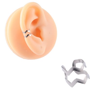 1 buc Inel pentru nas fals în formă de U Inele pentru sept inele din oțel inoxidabil Piercing nas fals Piercing Oreja Bijuterii