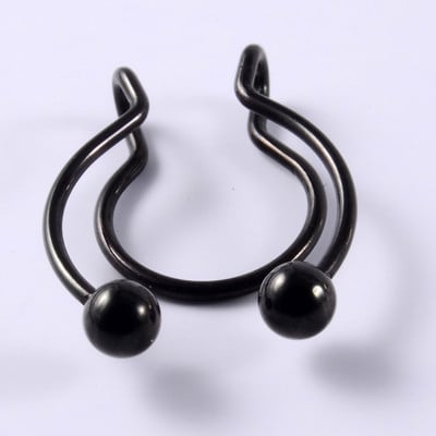 1 buc Inel pentru nas fals în formă de U Inele pentru sept inele din oțel inoxidabil Piercing nas fals Piercing Oreja Bijuterii