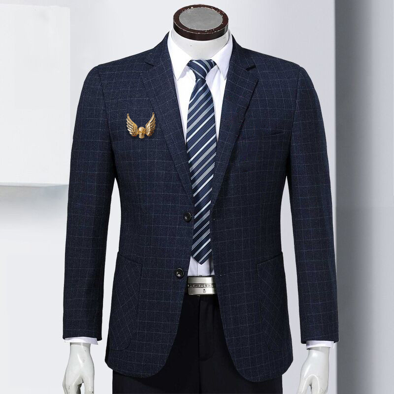 Broșă pentru bărbați retro în stil punk, aripi de demon, craniu cu insignă cu strasuri, material opțional din aliaj, bijuterii pentru petrecere, cadou