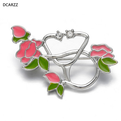 Брошки със стетоскоп Подарък за лекар/медицинска сестра Медицински коледни игли Бижута Кристални игли за ревери Броши Жени