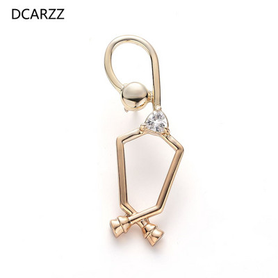 Брошки със стетоскоп Подарък за лекар/медицинска сестра Медицински коледни игли Бижута Кристални игли за ревери Броши Жени