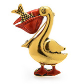 Wuli&baby Phalacrocorax Riba Broš Igle Vintage Bird Ženski broš Poklon 2021 Modni nakit Dodatak Emajl Životinja Značka