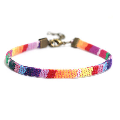 Gleznă etnică Boho lucrată manual, frânghie, lanț, gleznă, pentru femei, vară, plajă, picior, bijuterii