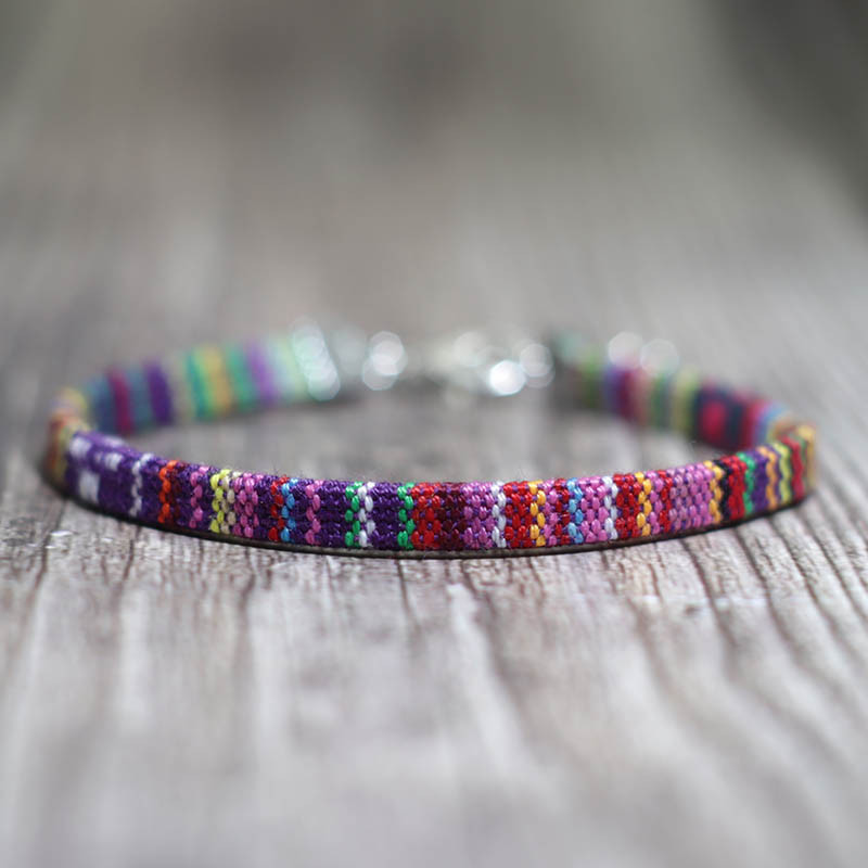 Gleznă etnică Boho lucrată manual, frânghie, lanț, gleznă, pentru femei, vară, plajă, picior, bijuterii