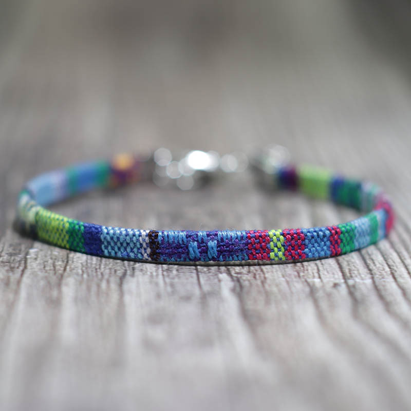 Gleznă etnică Boho lucrată manual, frânghie, lanț, gleznă, pentru femei, vară, plajă, picior, bijuterii