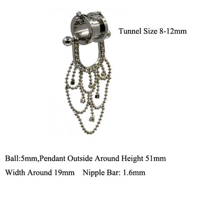 PERECHE Cercei cu cerc cu flori din alamă albă tribală Mandala florală Tunel pentru urechi Expander Vintage Plug pentru targă pentru ureche Bijuterii piercing pentru corp