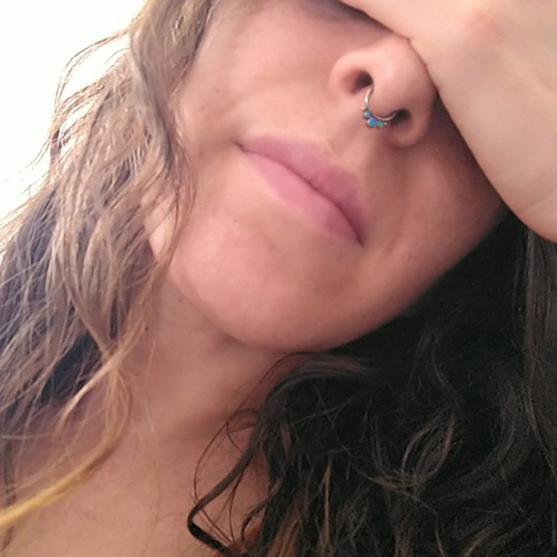 G23 titan cerc cu balamale inele nas Stud CZ piatră mamelon Clicker ureche cartilaj tragus helix cercel buză labret piercing bijuterii